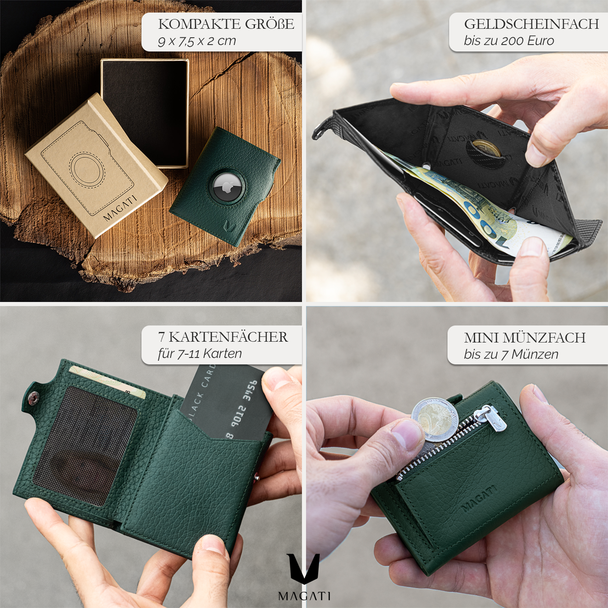 AirTag Wallet il Santo | Slim