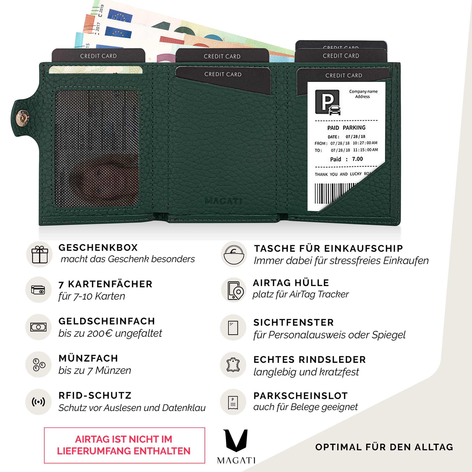 AirTag Wallet il Santo | Slim