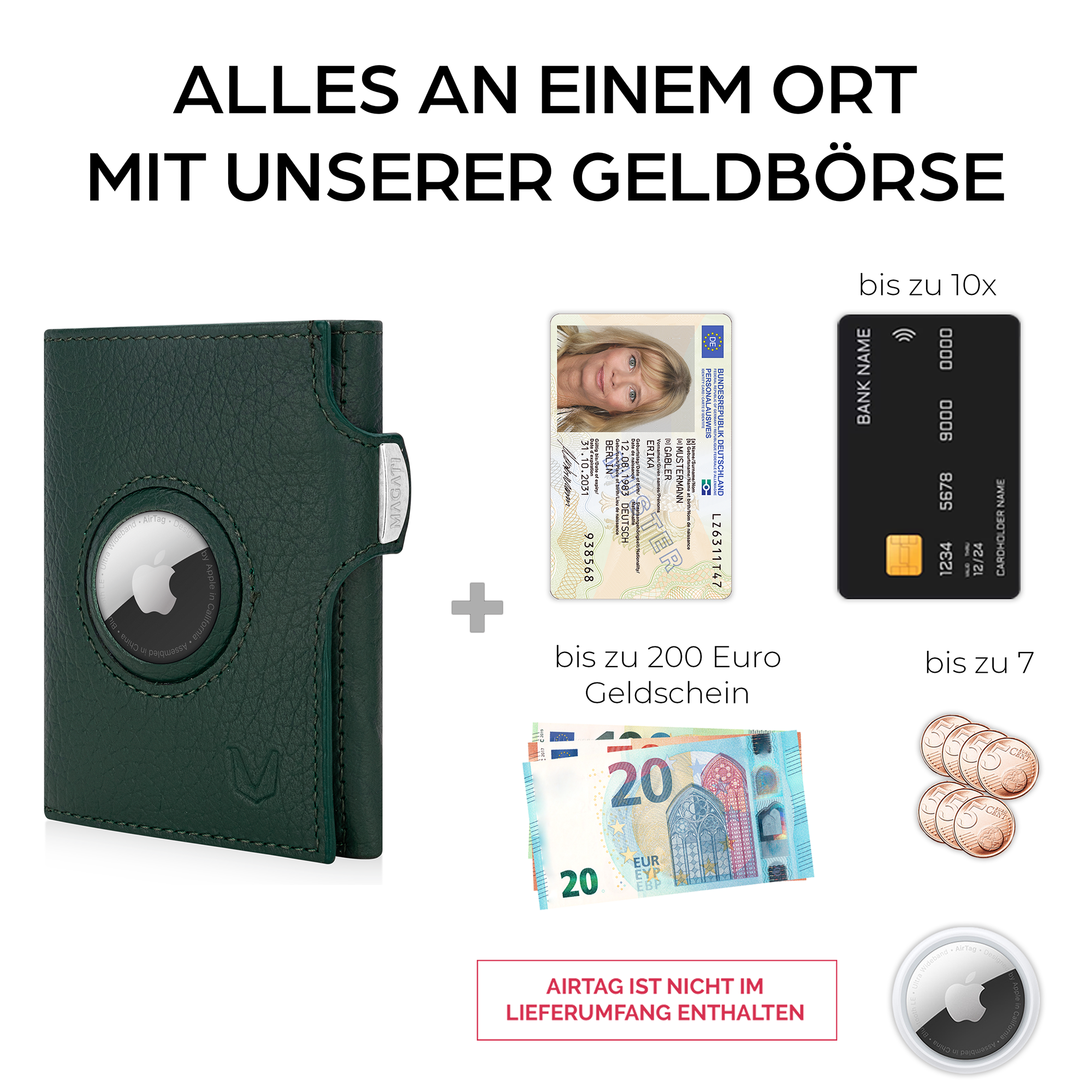 AirTag Wallet il Santo | Slim