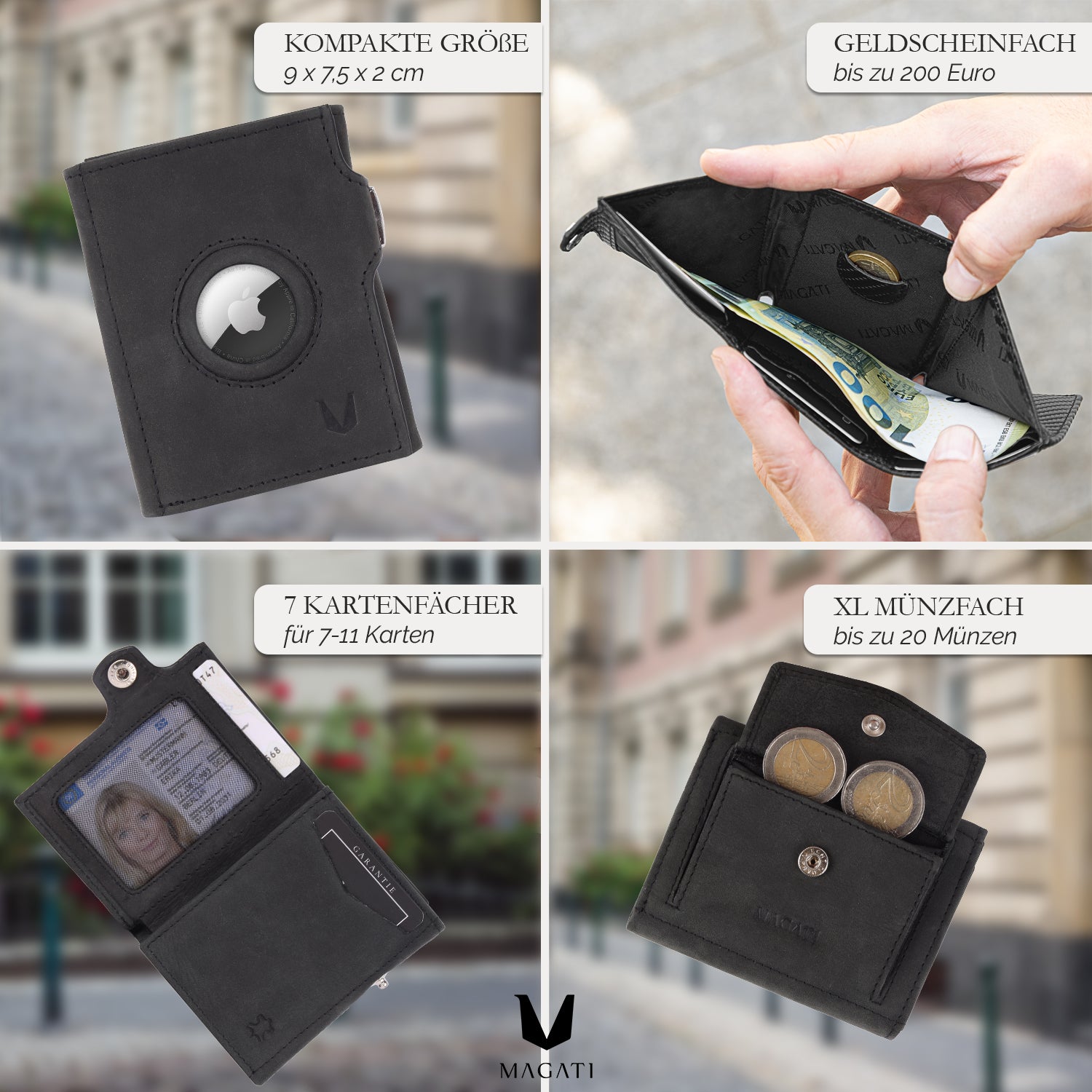AirTag Wallet il Santo | Slim