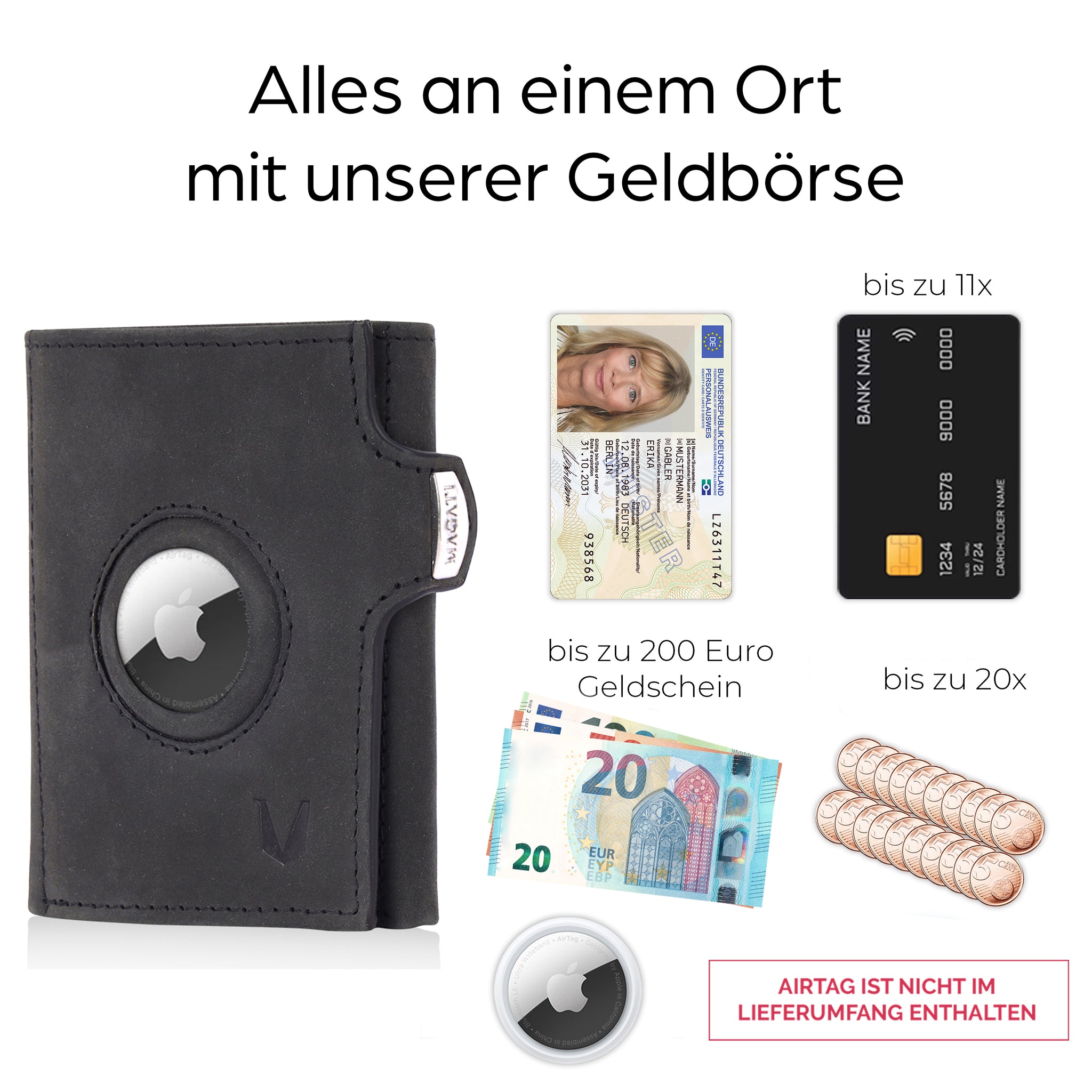 AirTag Wallet il Santo | Slim