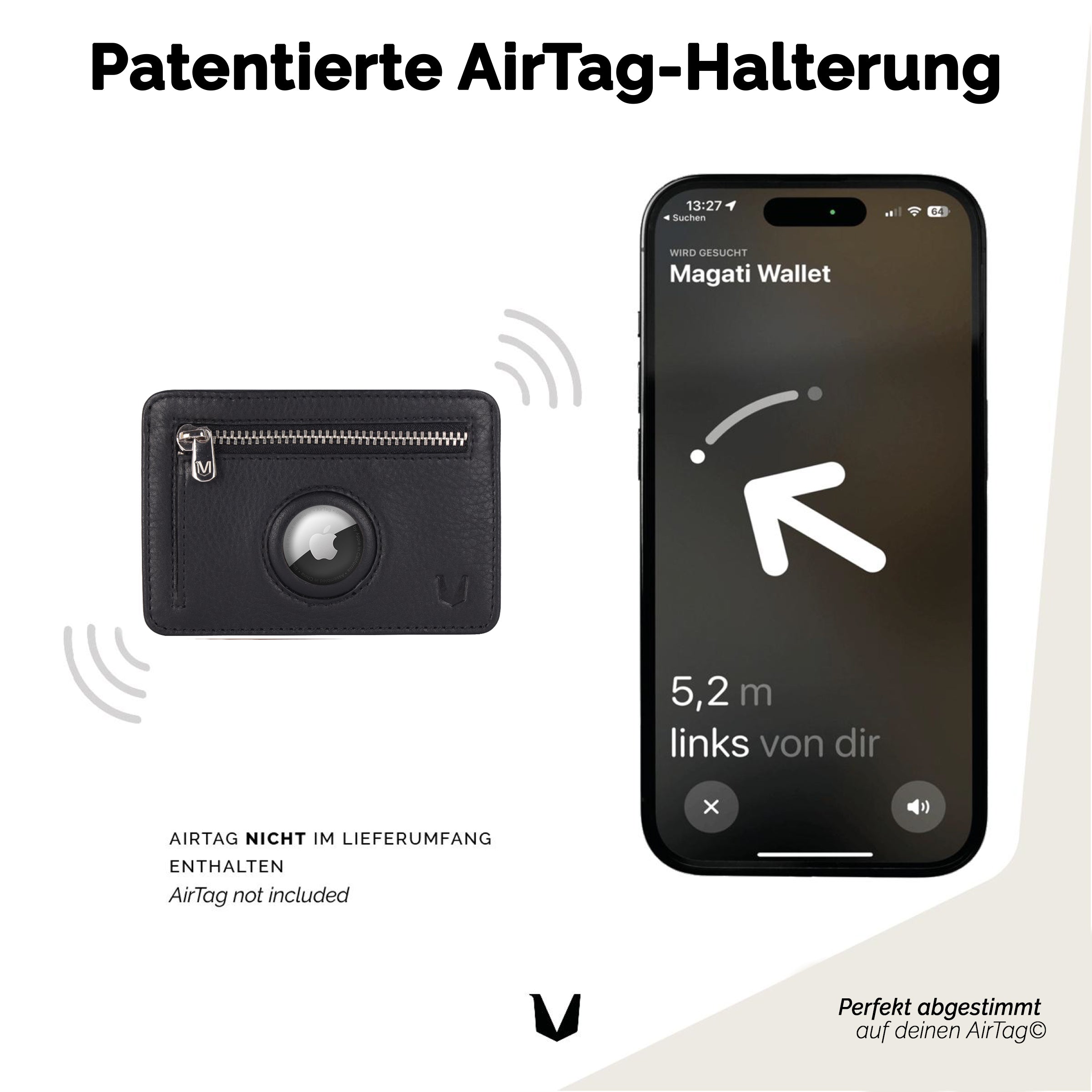 CarWally mit AirTag Case - MAGATI