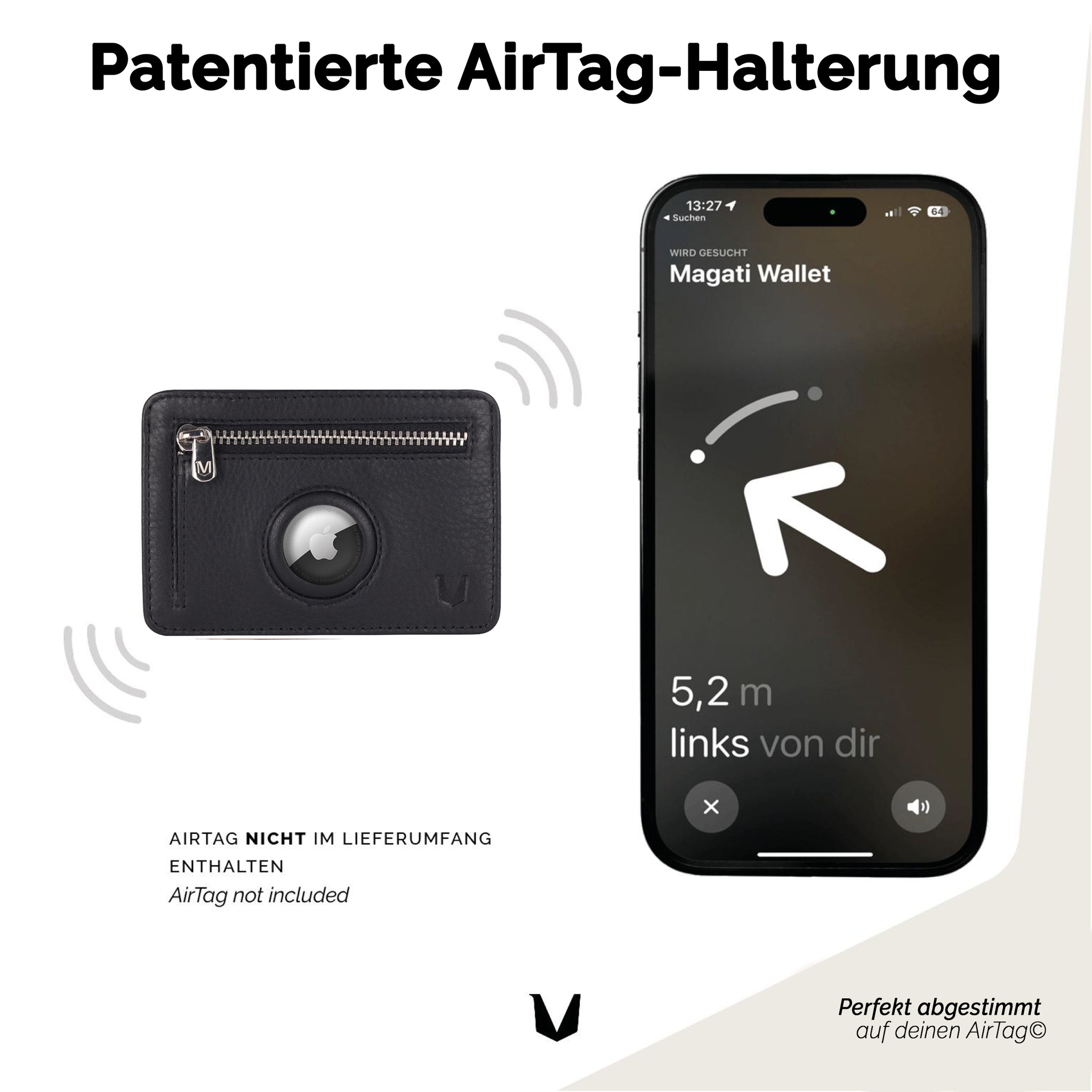 CarWally mit AirTag Case - MAGATI