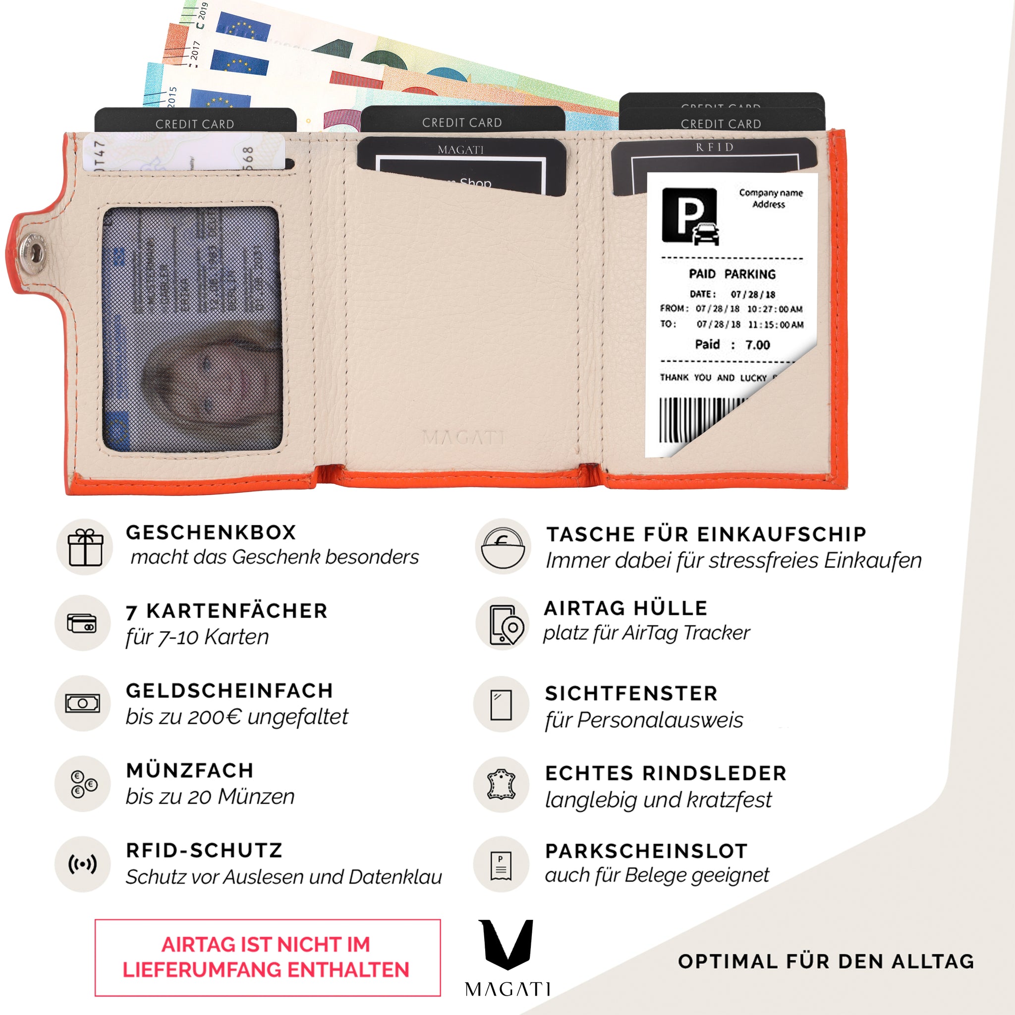AirTag Wallet il Santo | Slim