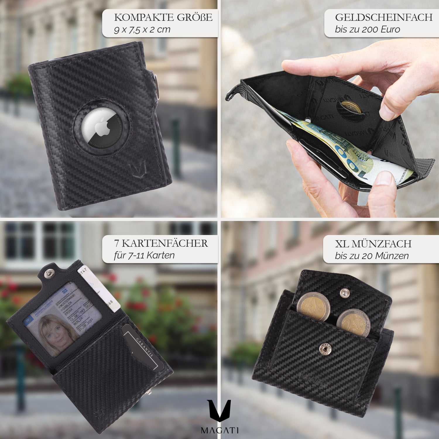 AirTag Wallet il Santo | Slim