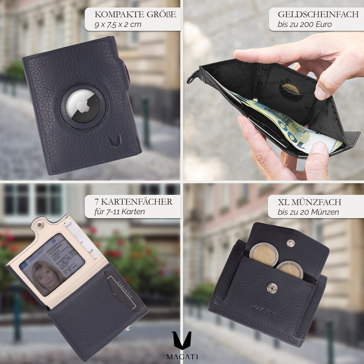 AirTag Wallet il Santo | Slim