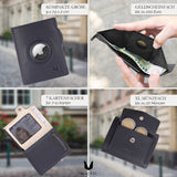 Slim Wallet il Santo mit AirTag Hülle