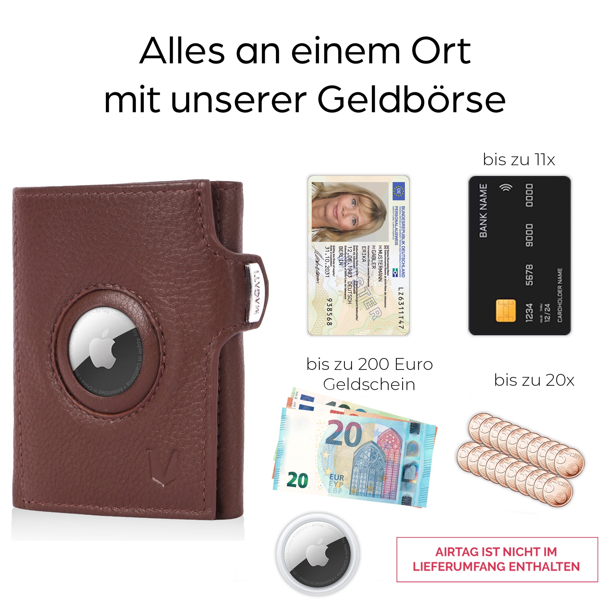AirTag Wallet il Santo | Slim