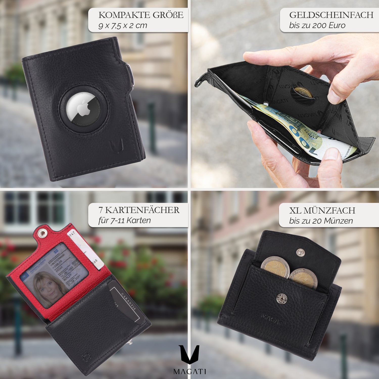 AirTag Wallet il Santo | Slim