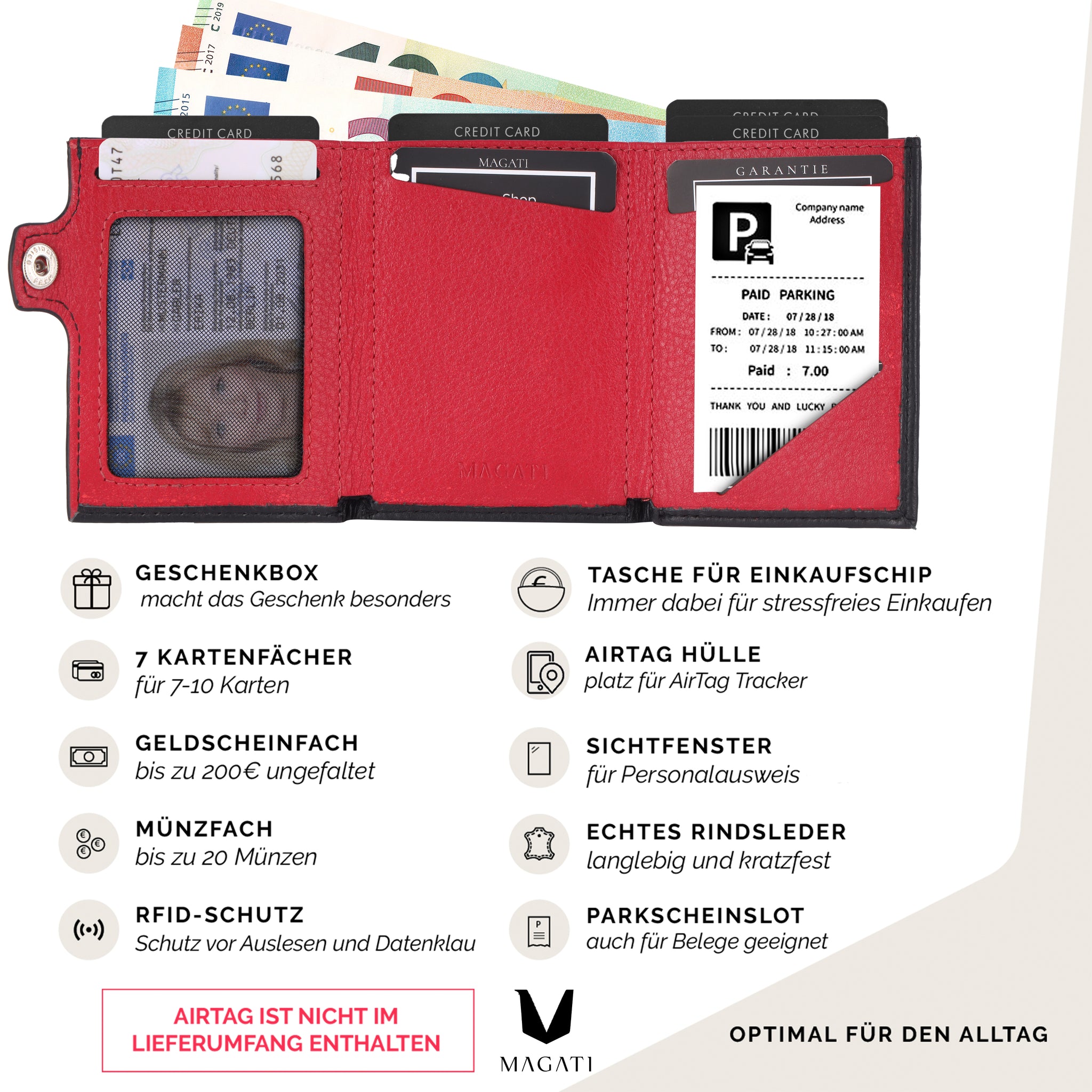 AirTag Wallet il Santo | Slim