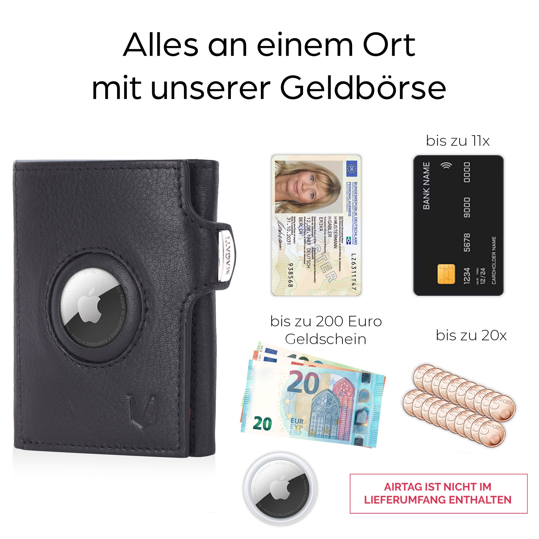 AirTag Wallet il Santo | Slim