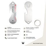 Schlüsseletui Airgonizer aus Leder mit Platz für AirTag - MAGATI