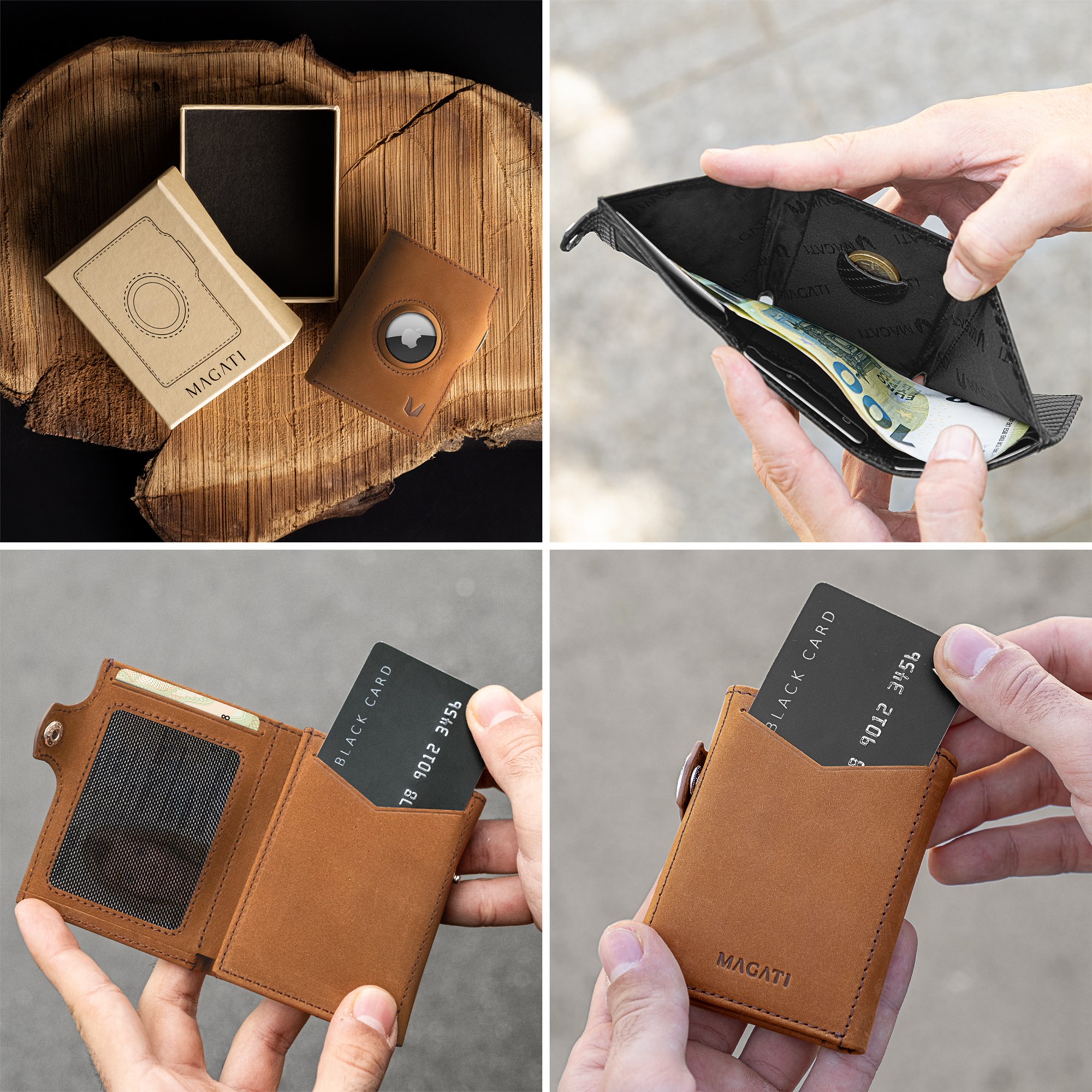 AirTag Wallet il Santo | Slim