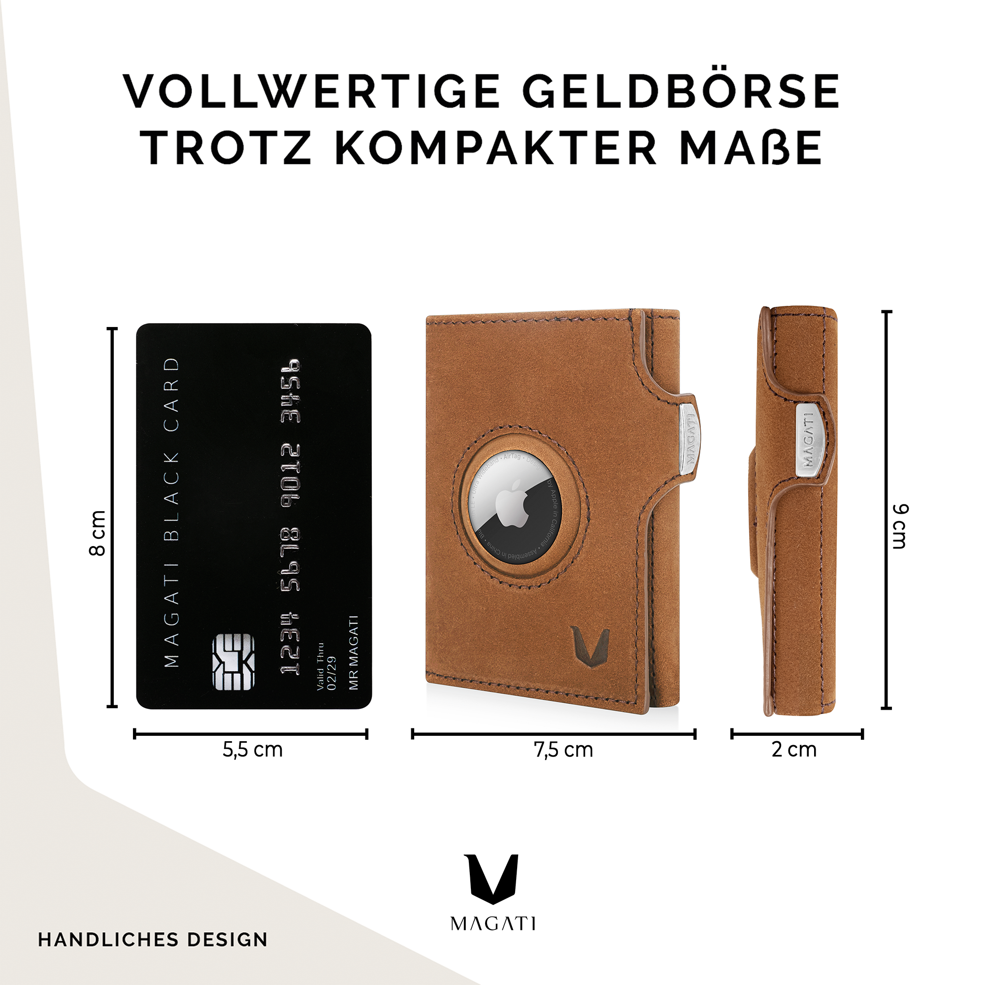 AirTag Wallet il Santo | Slim