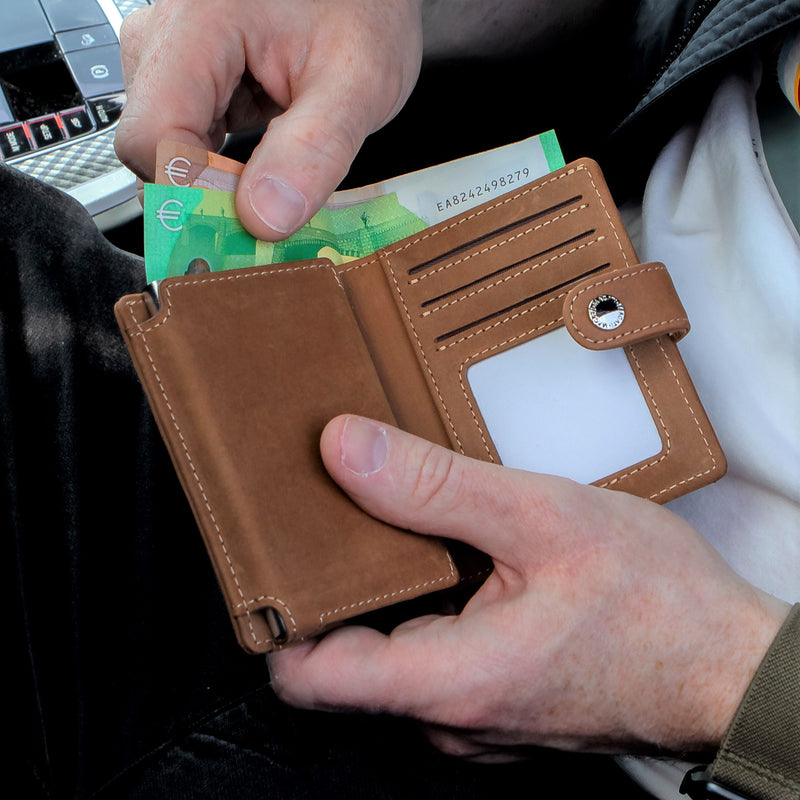 Подарочный набор Berlin - Мужской кошелёк и брелок для ключей