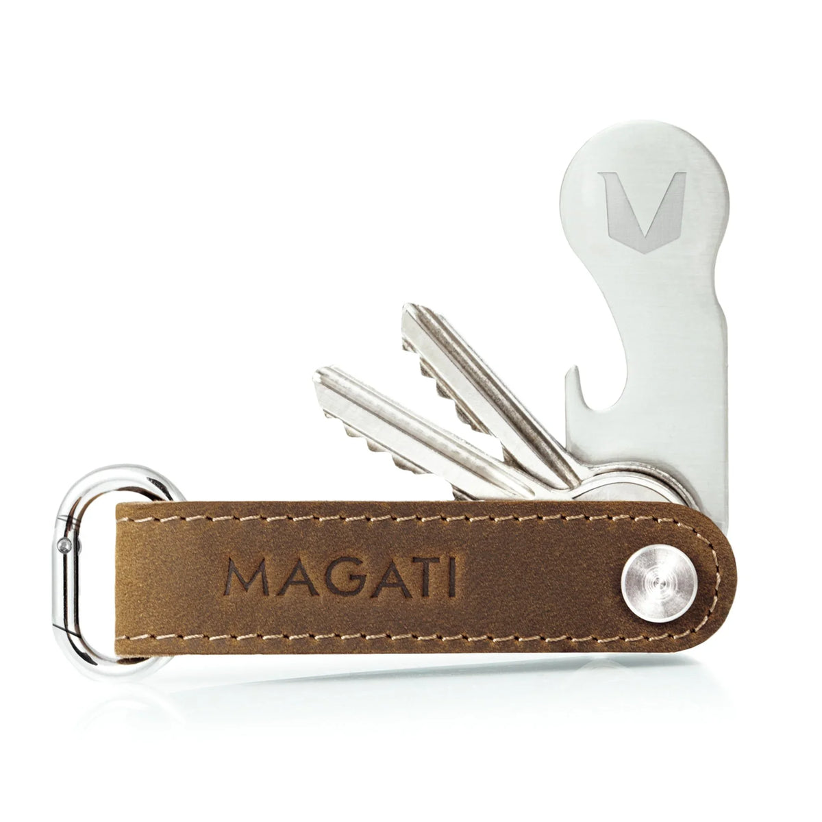 WUNDERKEY Organisateur De Clés Original Made In Germany – Porte-Clés Compact & Élégant Jusqu'à 16 Clés, Accessoire Pratique Apparu Dans GQ