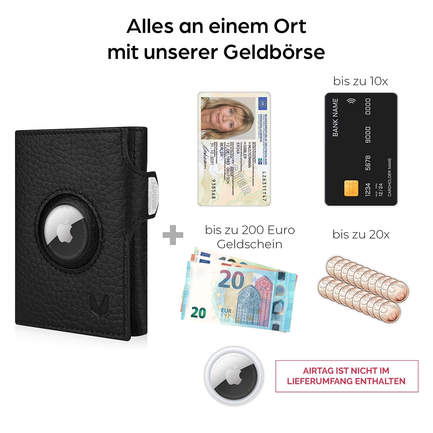 AirTag Wallet il Santo | Slim