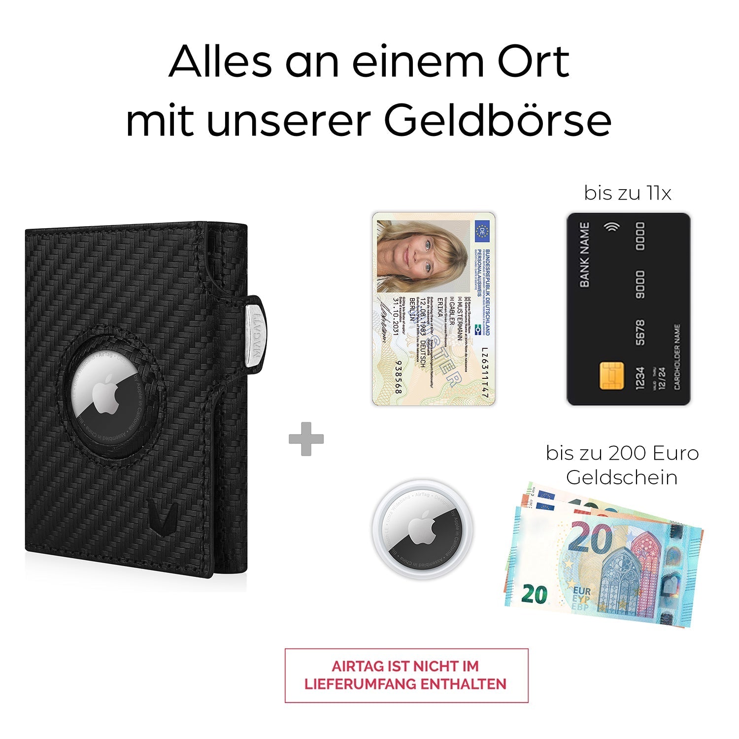 AirTag Wallet il Santo | Slim