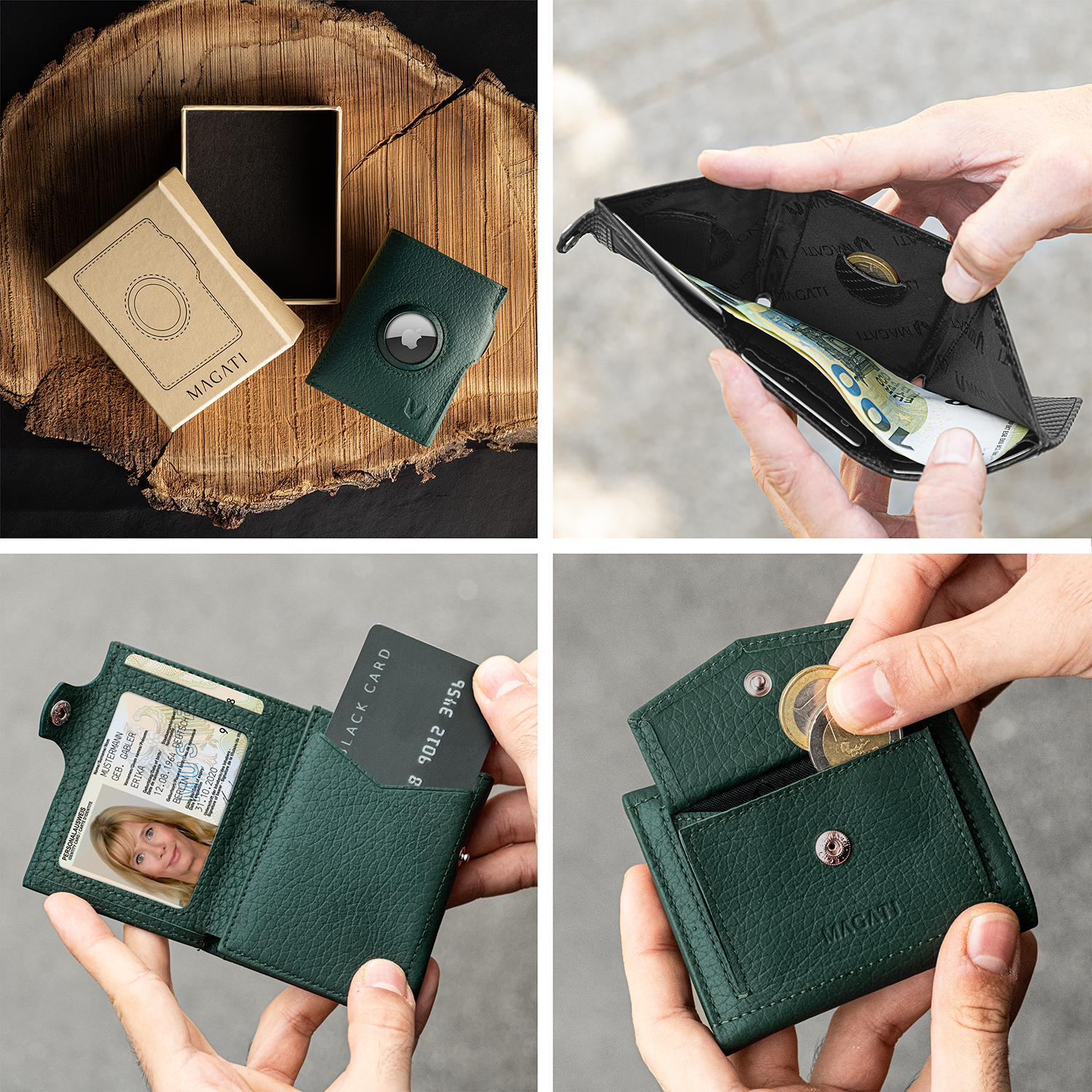 AirTag Wallet il Santo | Slim