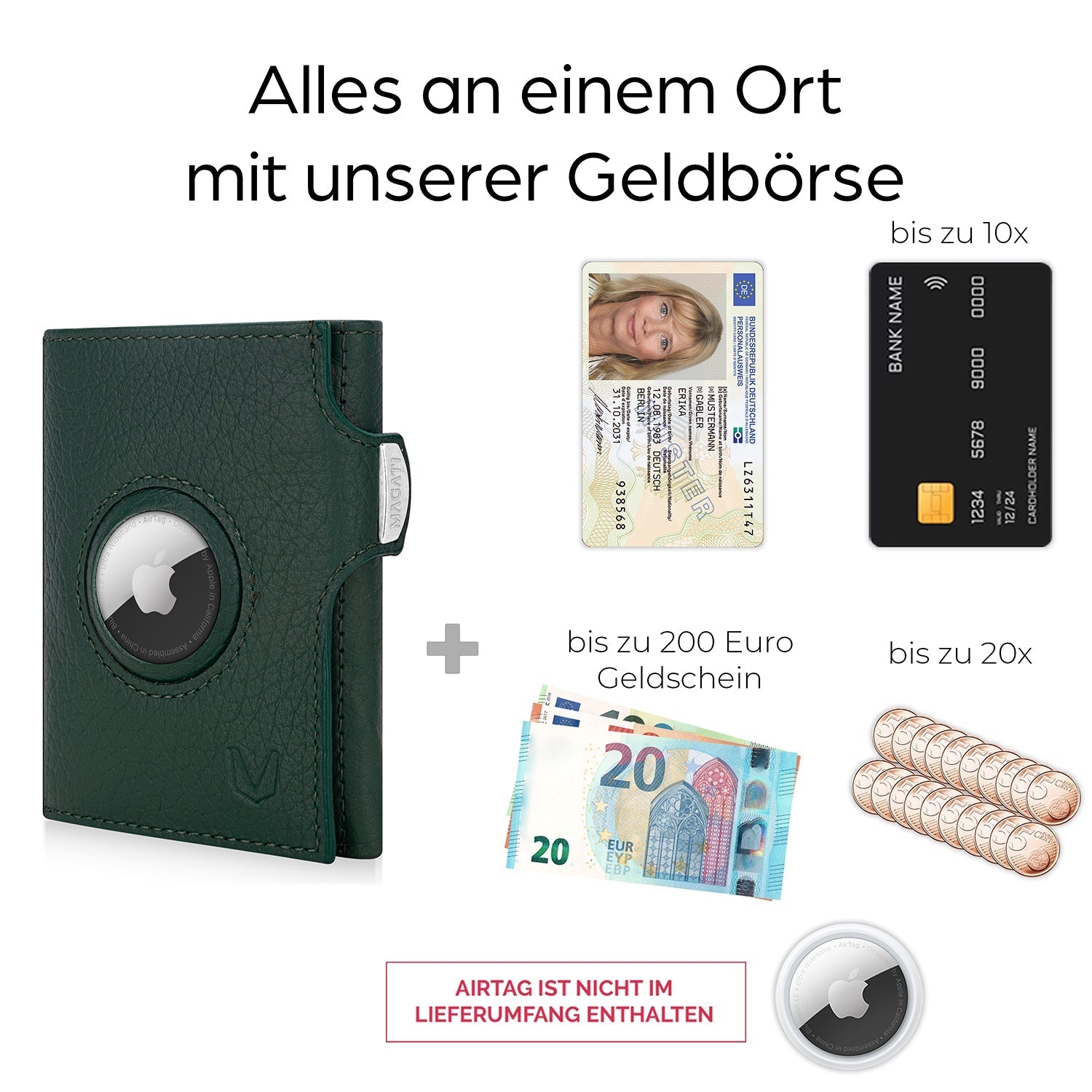 AirTag Wallet il Santo | Slim