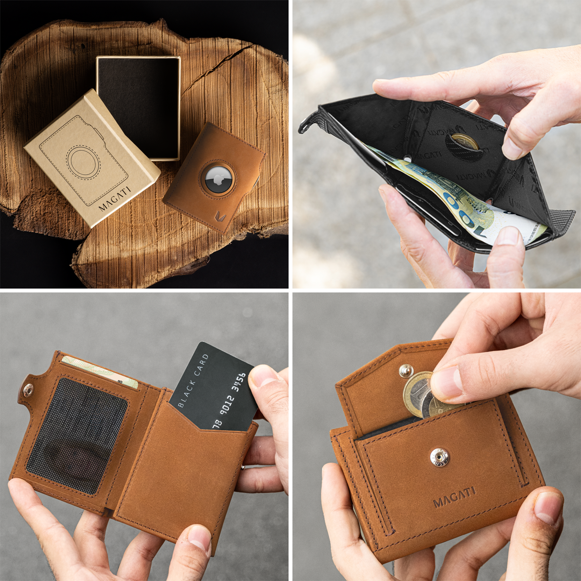 AirTag Wallet il Santo | Slim