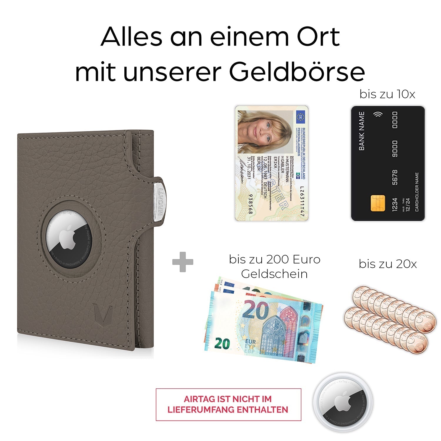 AirTag Wallet il Santo | Slim