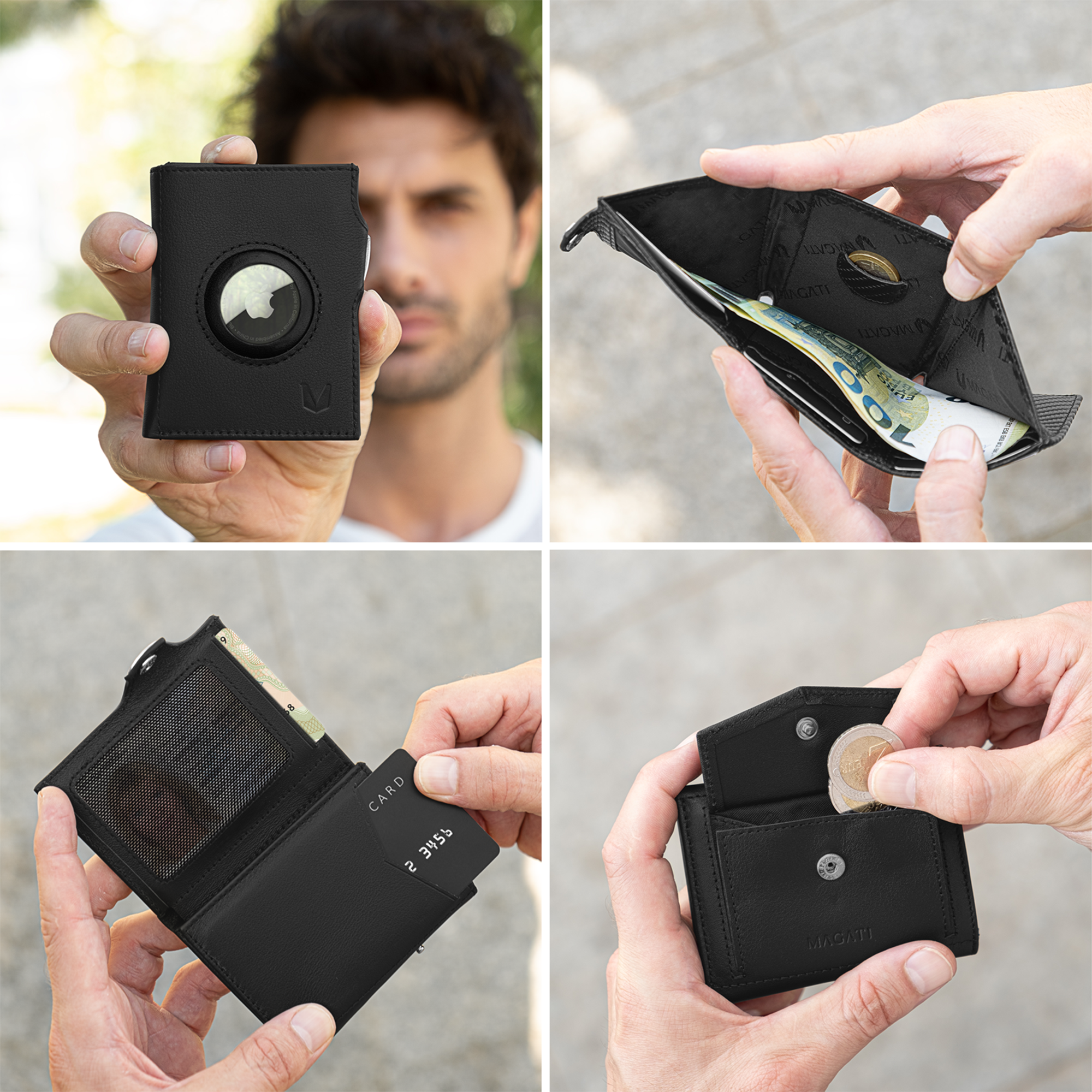 AirTag Wallet il Santo | Slim