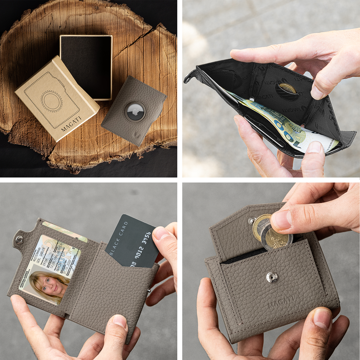 AirTag Wallet il Santo | Slim