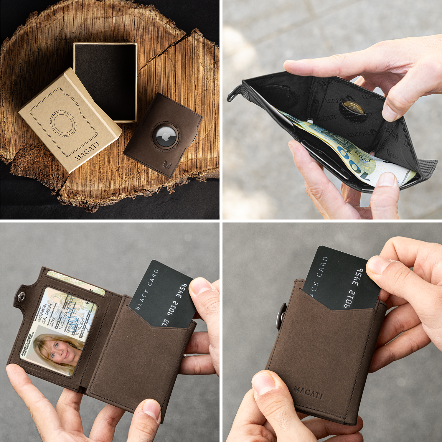 AirTag Wallet il Santo | Slim