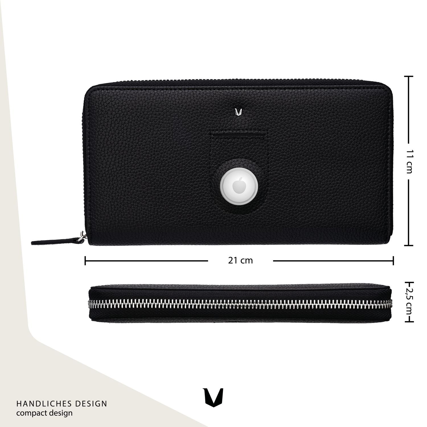 Lady Wallet NARI mit AirTag Case - MAGATI