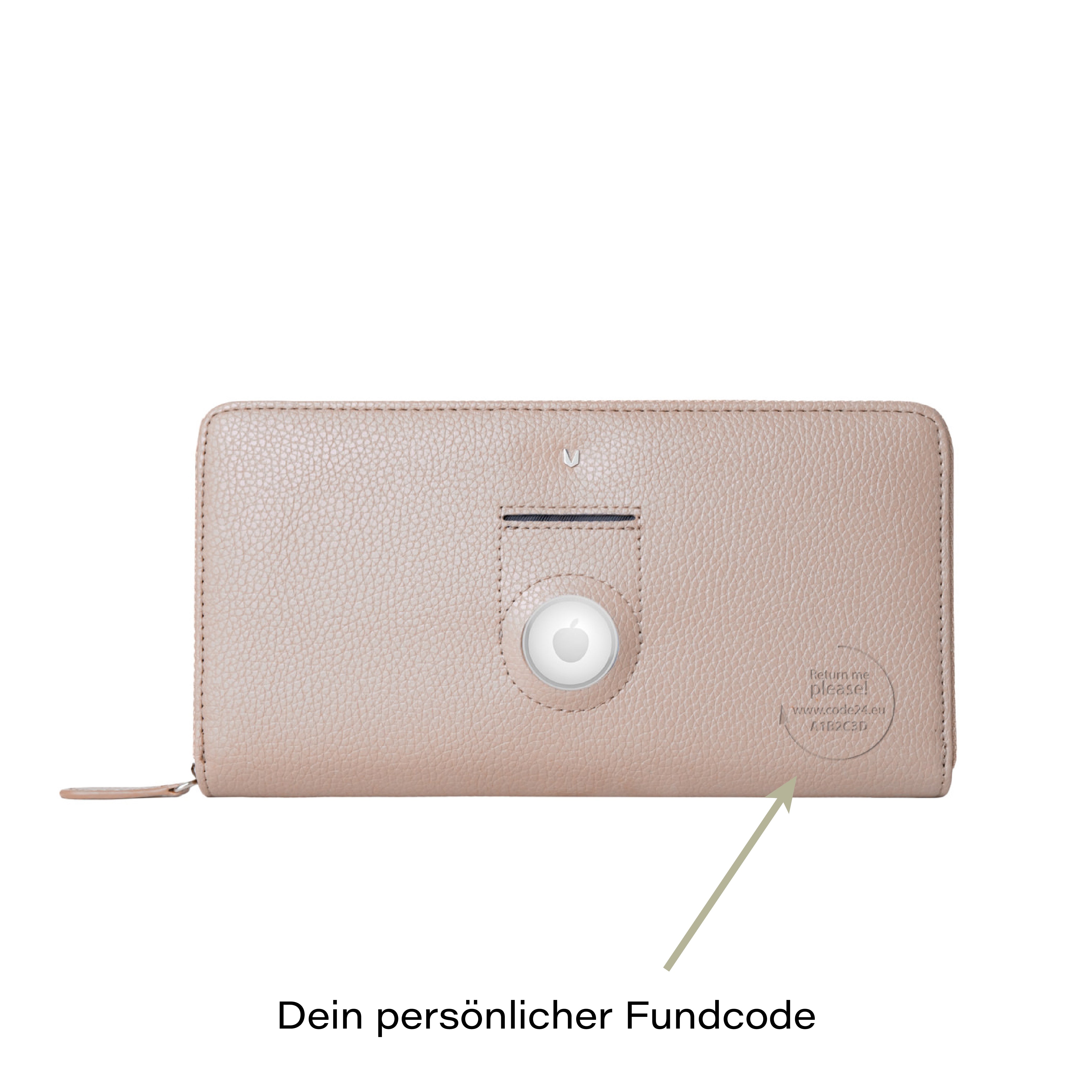 Lady Wallet NARI with AirTag Case