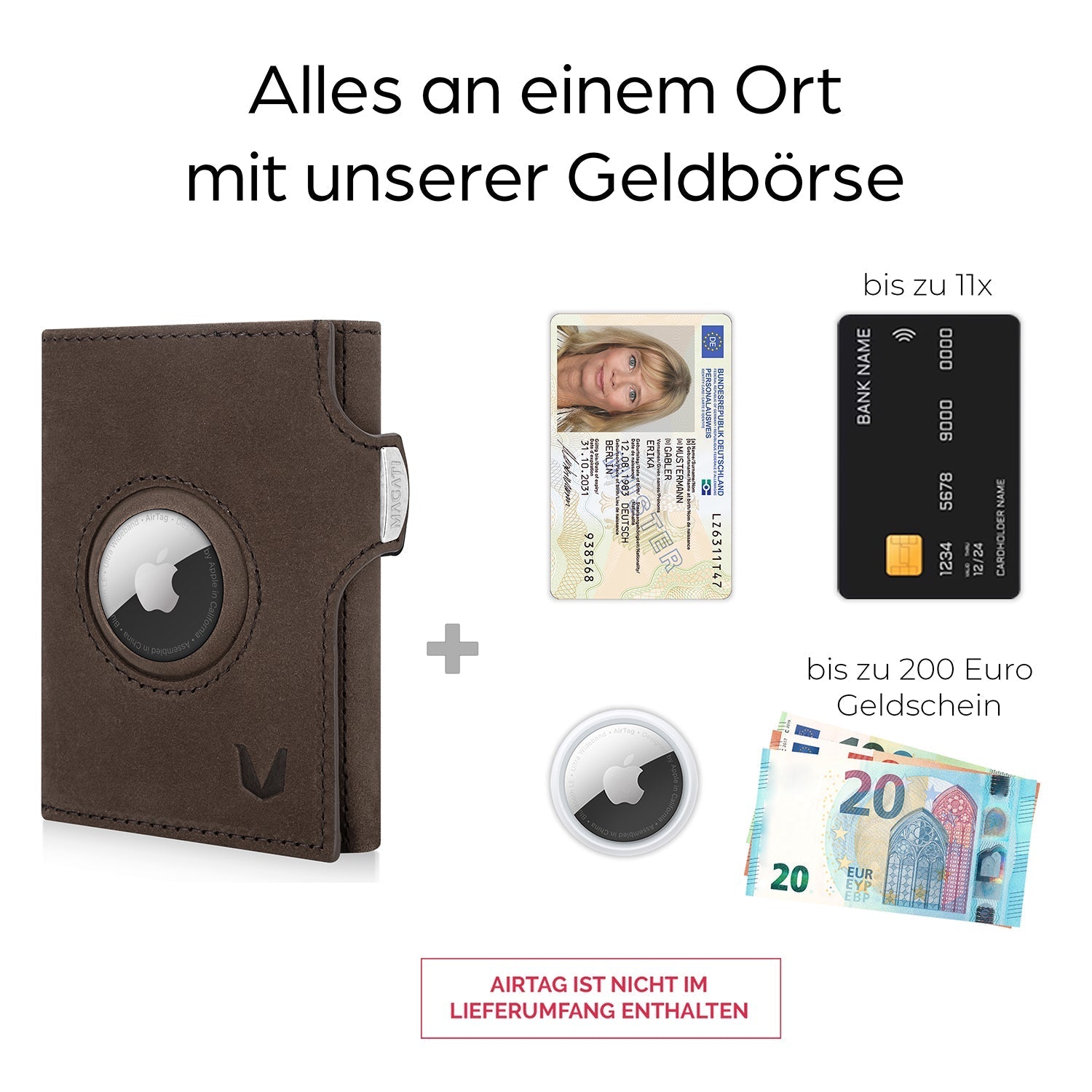 AirTag Wallet il Santo | Slim