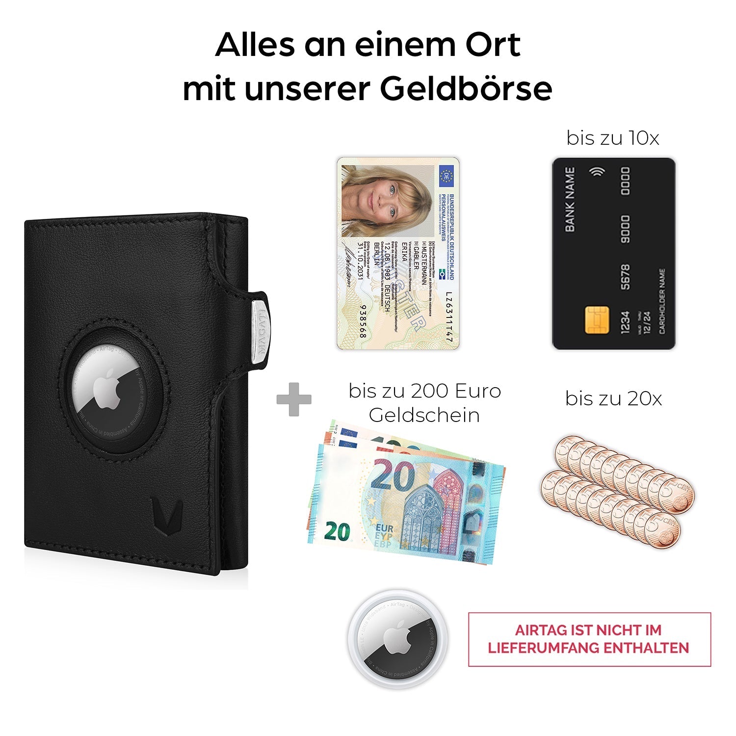 AirTag Wallet il Santo | Slim