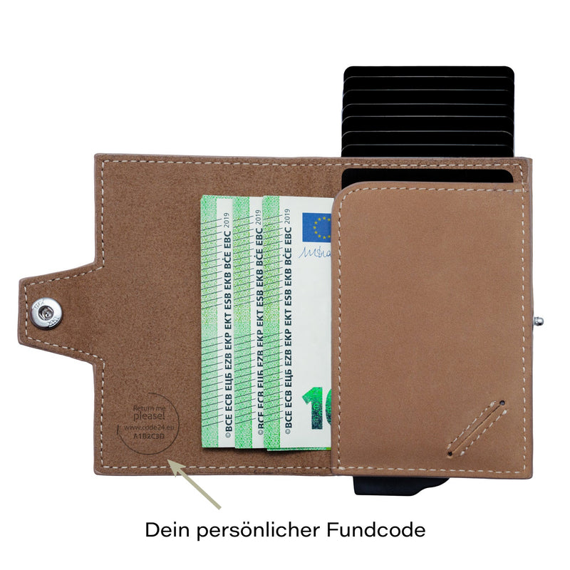 Pre-owned Slim Wallet ZANI mit Airtag Case - MAGATI